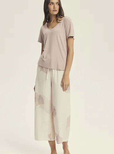 Esotiq dámské pyžamo růžové - růžová