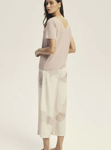 Esotiq dámské pyžamo růžové - růžová