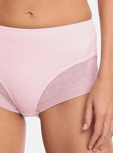 Susa stahovací vysoké kalhotky růžové - Růžová