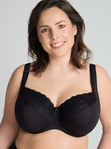 Triola Comfy-Fit nevyztužená podprsenka černá 21892 - černá