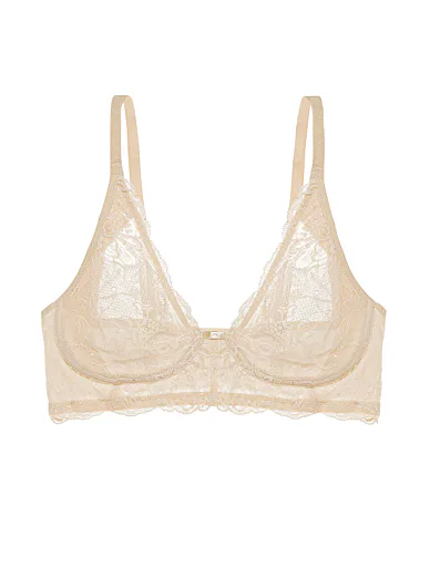 Triumph nevyztužená podprsenka bez kostic béžová - krémová