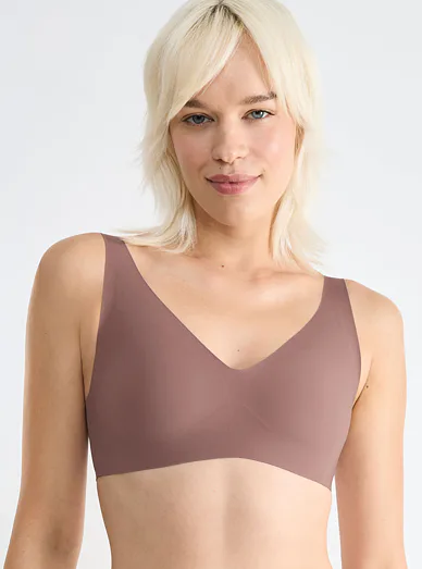 Sloggi nevyztužená braletka starorůžová - starorůžová