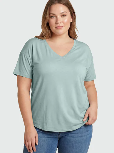 Babella volné tričko zelené - pastelově zelená