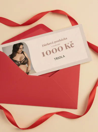 Dárkový poukaz Triola 1000 Kč