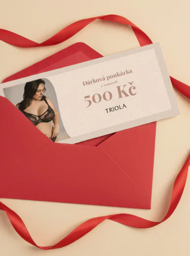 Dárkový poukaz Triola 500 Kč