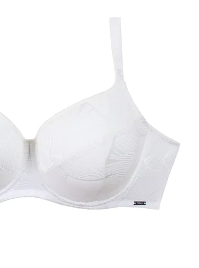 Triola T-Fit vyztužená podprsenka s kosticemi bílá 22894 - bílá