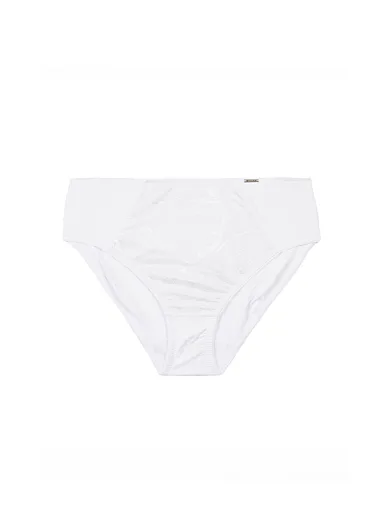 Triola klasické vysoké kalhotky bílé 32894 - bílá