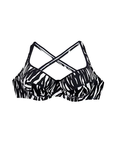 Triola T-Fit vyztužená plavková podprsenka černá 82270 - černá