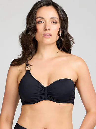 Triola vyztužená plavková podprsenka černá 85002 - černá