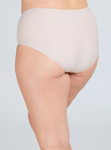 Triola kalhotky s vysokým pasem béžové 32777 - cappuccino