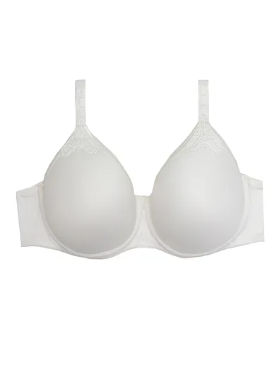 Triola Perfect Fit bezešvá a tence vyztužená podprsenka bílá 28780 - perlová