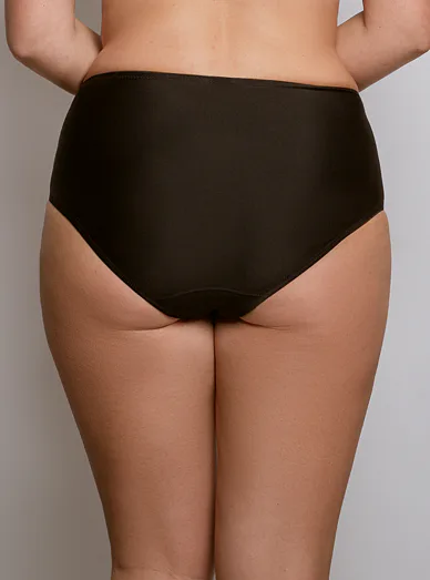 Triola kalhotky s vysokým pasem černé 32000 - černá