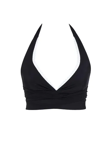 Panache Ric Rac bikinová podprsenka černá - černá