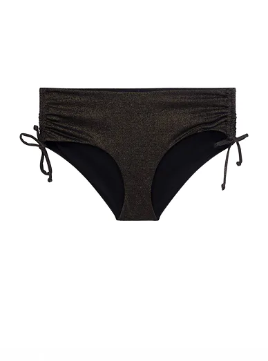 Dorina plavkové kalhotky klasické černé - černá