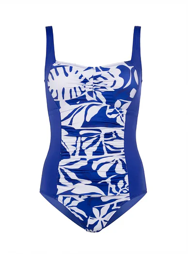 Dorina jednodílné vyztužené plavky modré - modrá