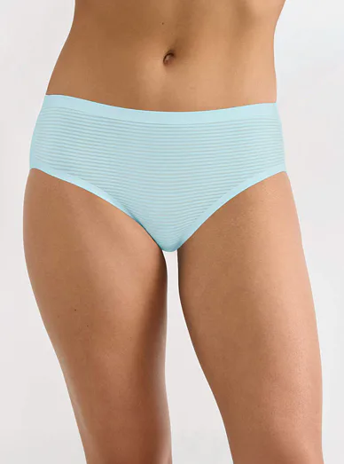 Sloggi dámské klasické kalhotky modré - pastelově modrá