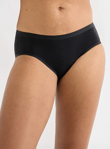 Sloggi dámské klasické kalhotky černé - černá