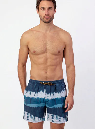 Admas plavkové šortky modré - modrá