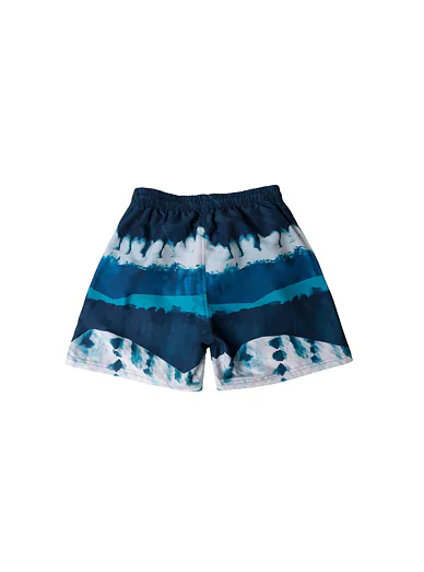 Admas plavkové šortky modré - modrá