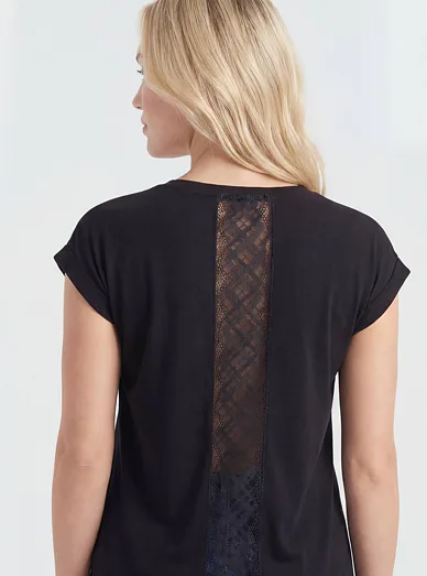 Eldar tričko s krátkým rukávem černé - Černá