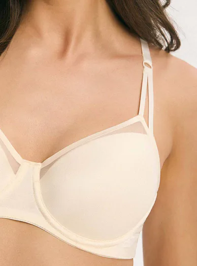 Esotiq push-up podprsenka béžová - tělova