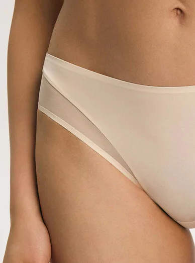 Esotiq dámské hladké kalhotky béžové - béžová