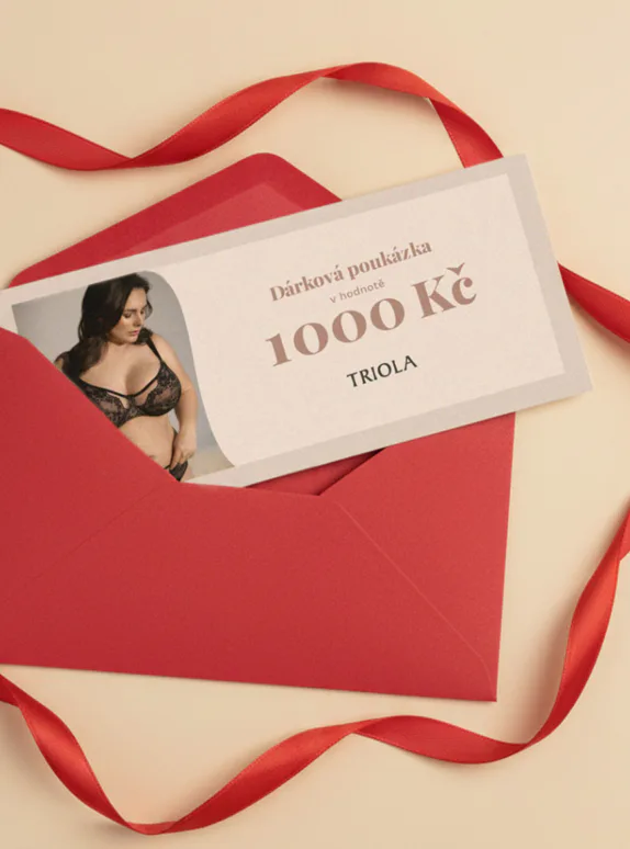 Dárkový poukaz Triola 1000 Kč