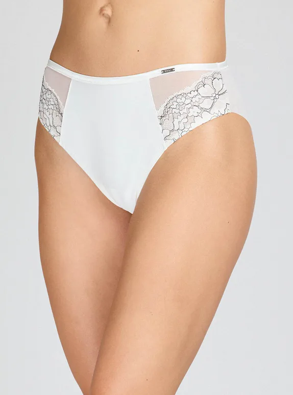 Triola klasické kalhotky bílé 31140 - perlová