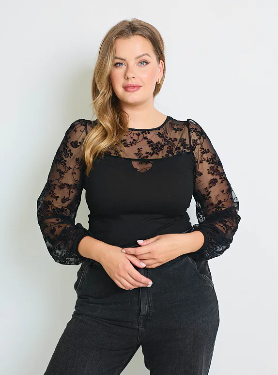 Eldar Dorotea dámská halenka černá - Černá